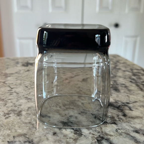 Set of 4 Libbey Carrington Smokey Dark Square Rocks Tumblers Vintage Barware - Picture 7 of 10